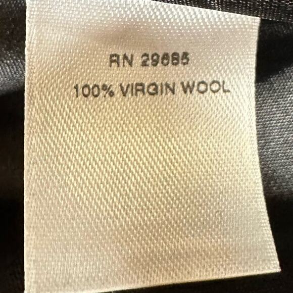 Vintage Pendleton 100% Virgin Wool Plaid Botton Front Mock Neck Jacket Size 6 - Picture 14 of 16